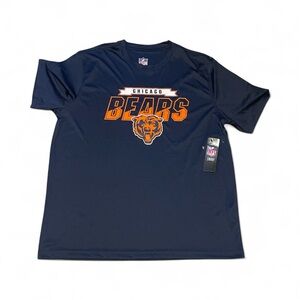 NFL Apparel Chicago Bears Dark Blue Tee Mens size XL New